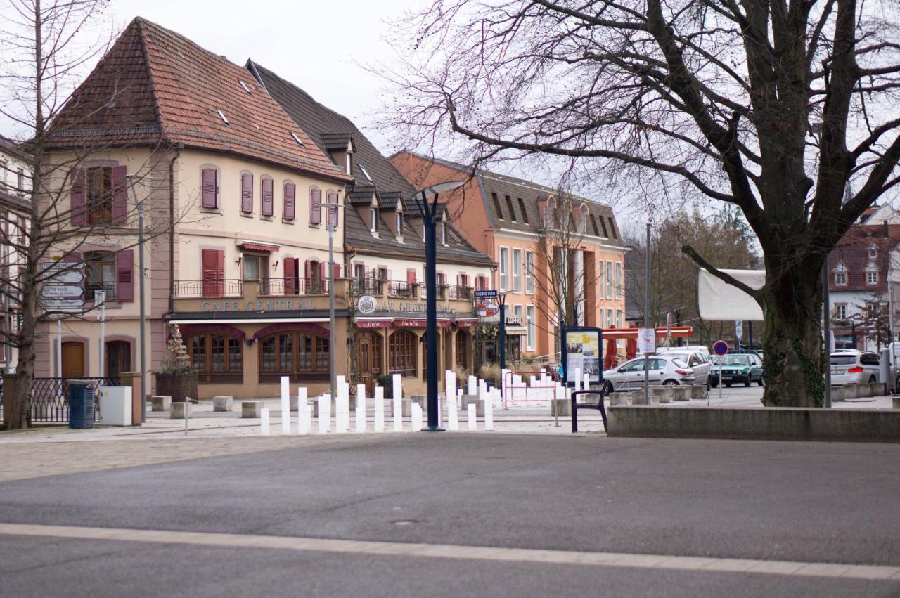 Meuble Tout Confort, Avec Terrasse Niederbronn-les-Bains Luaran gambar